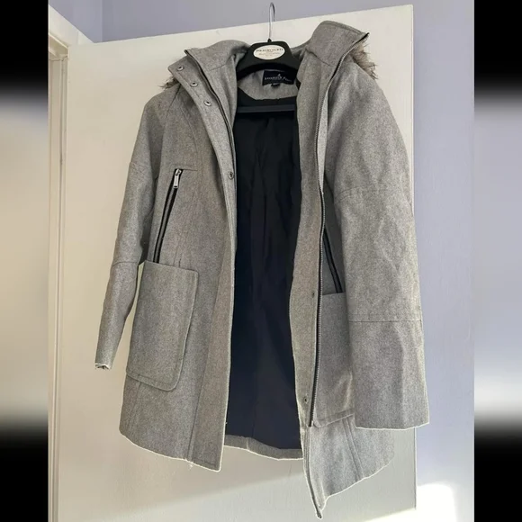 Great London Fog Zip Up Coat With Hood - Picture 2 of 5